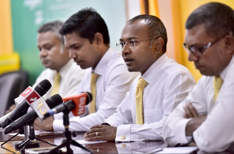 Chairperson of MDP Hassan Latheef Speaking