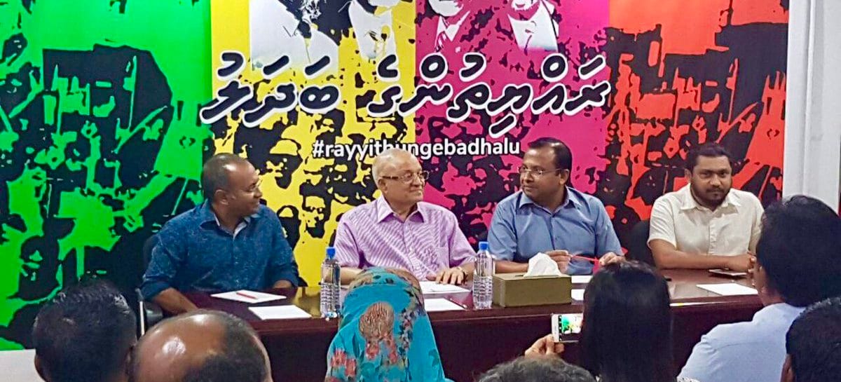 ‘Too early’ to discuss interim candidate, says Gayoom