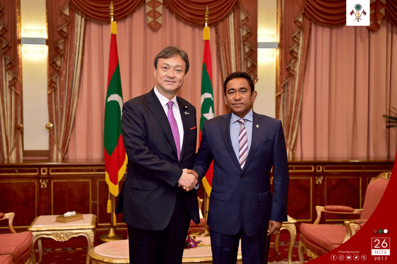 The Parliamentary Vice Minister for Foreign Afffairs of Japan HE Iwao Horii