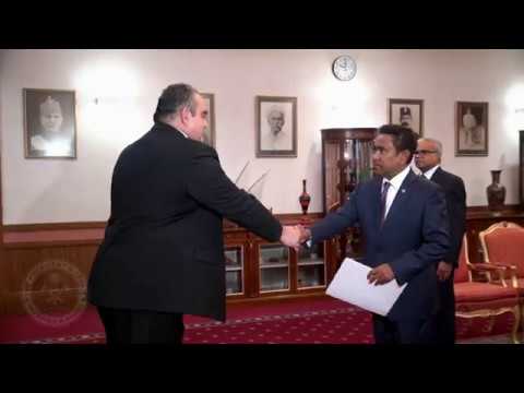 New Ambassador of Romania presents credentials to the President