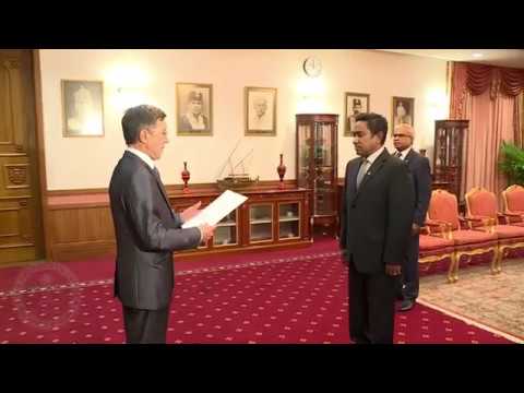 New Ambassador of Russia presents his credentials to the President