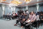Journalists at a press conference