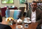 Former president Mohamed Nasheed gives interview to Mihaaru in London. PHOTO/MIHAARU