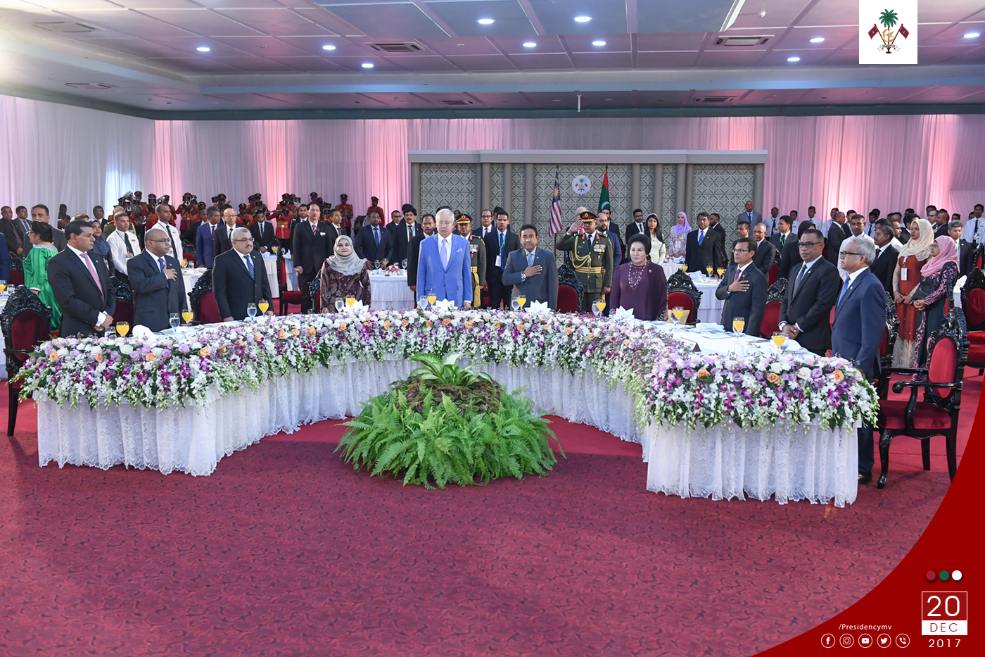 President and First Lady host official luncheon in honour of visiting Prime Minister and First Lady of Malaysia – Press Releases