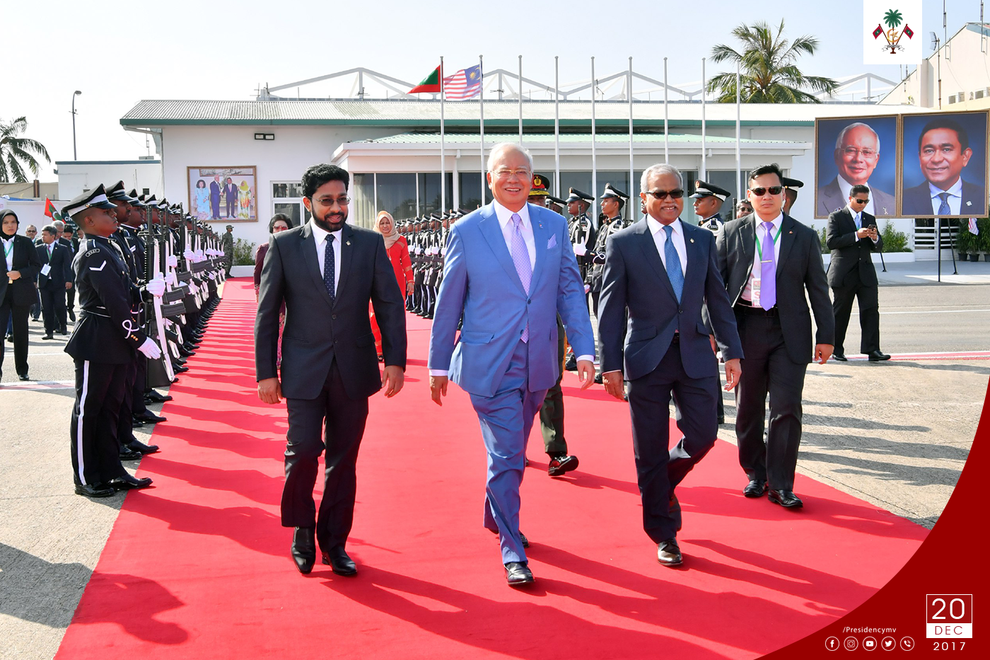 Prime Minister and First Lady of Malaysia conclude Official Visit to the Maldives – Press Releases