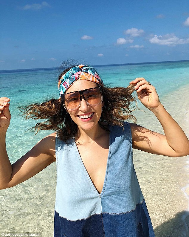 Last week, Zoe gushed about how she was staying at the five star resort thanks to her job