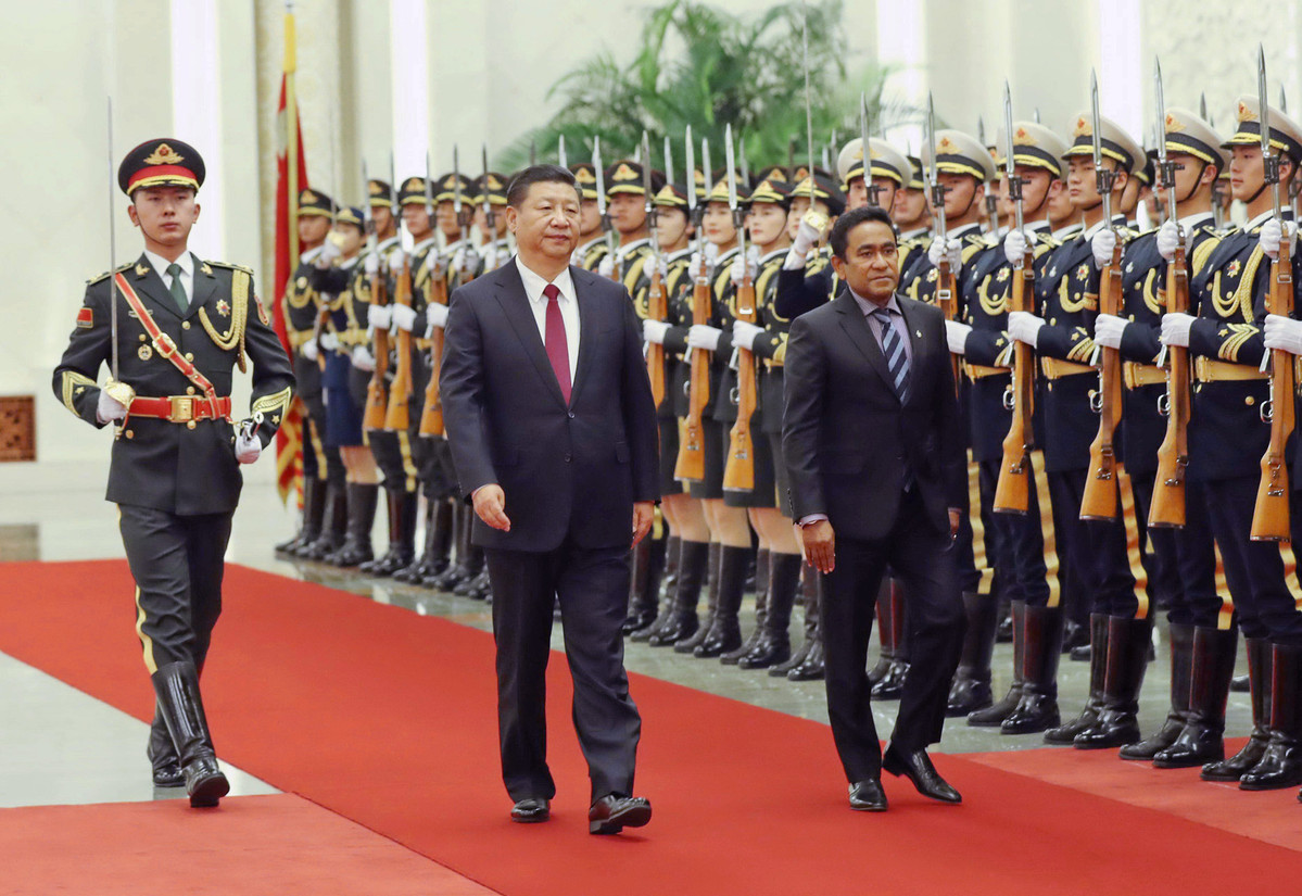 China, Maldives sign free trade pact