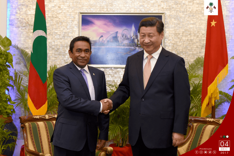 President Yameen and Xi