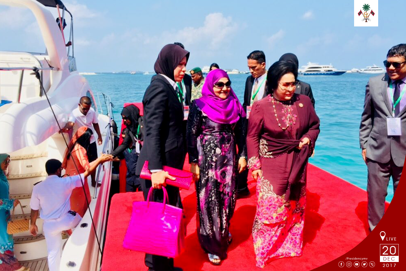 First Lady Fathimath Ibrahim accompanies First Lady of Malaysia on visit to ‘Fiyavathi’ Shelter – Press Releases