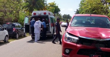 Addu city link road accident