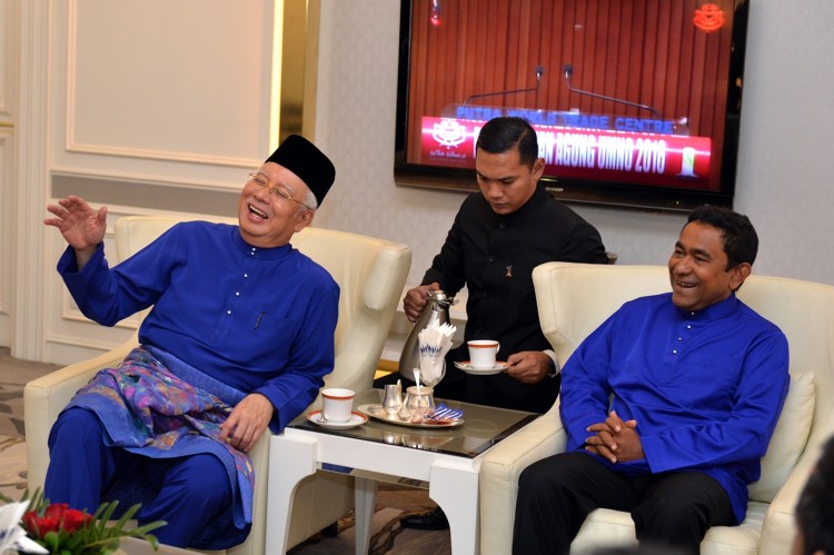 Najib with Yameen