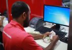 BML employee counting US dollars