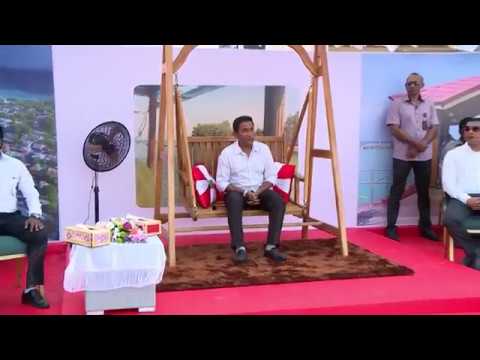 President arrives in Velidhoo Island