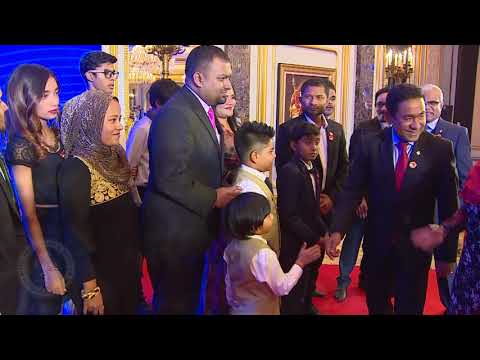 President and First Lady meet the Maldivian Community residing in China
