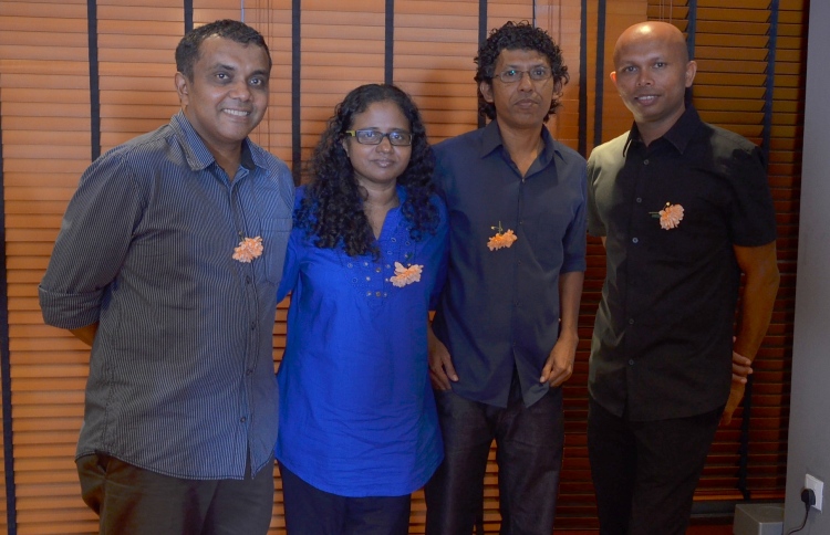 Some senior officials of Riyan pose for a photograph