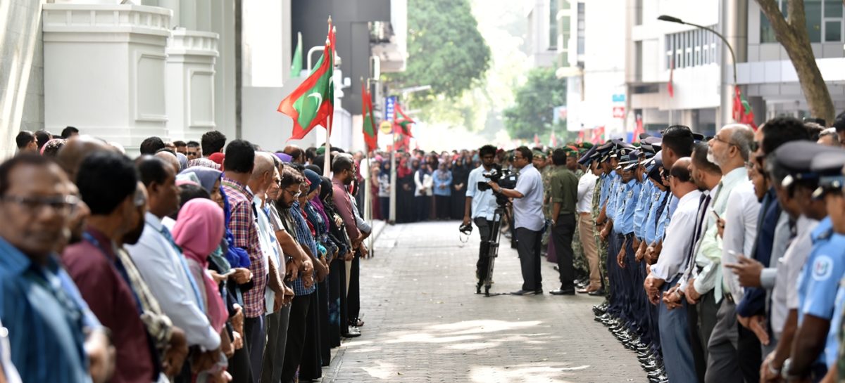 Current political crisis like 2004 tsunami: Gayoom