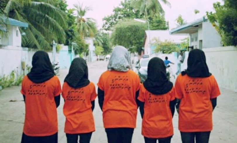 A campaign on women's rights