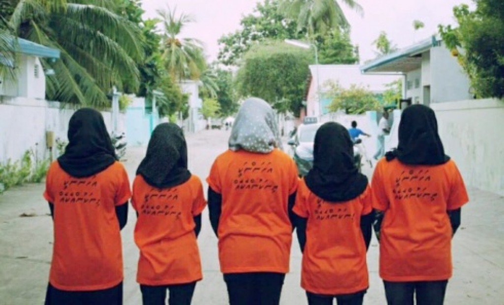 A campaign on women's rights