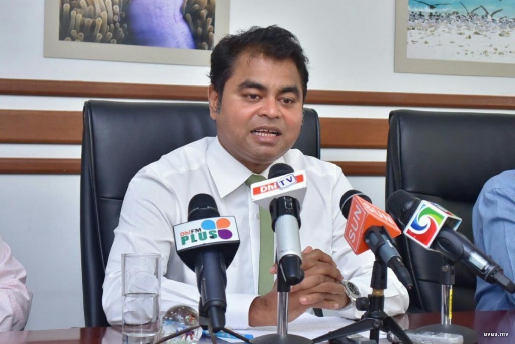 Environment Minister Thoriq Ibrahim