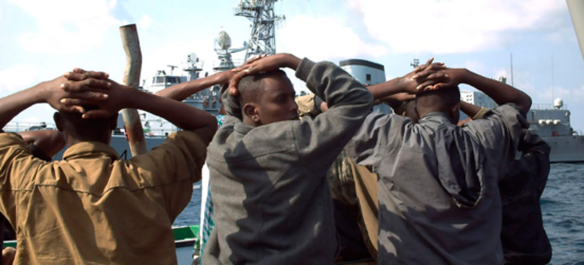 Captured fishing vessels were pirate boats