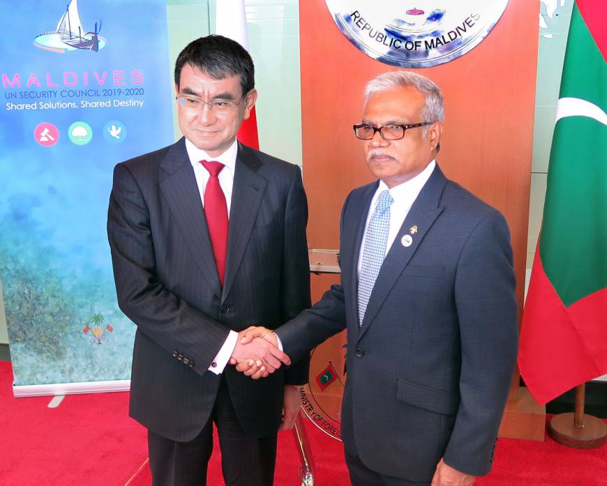 Japan and Maldives agree to join hands on Tokyo’s Indo-Pacific strategy