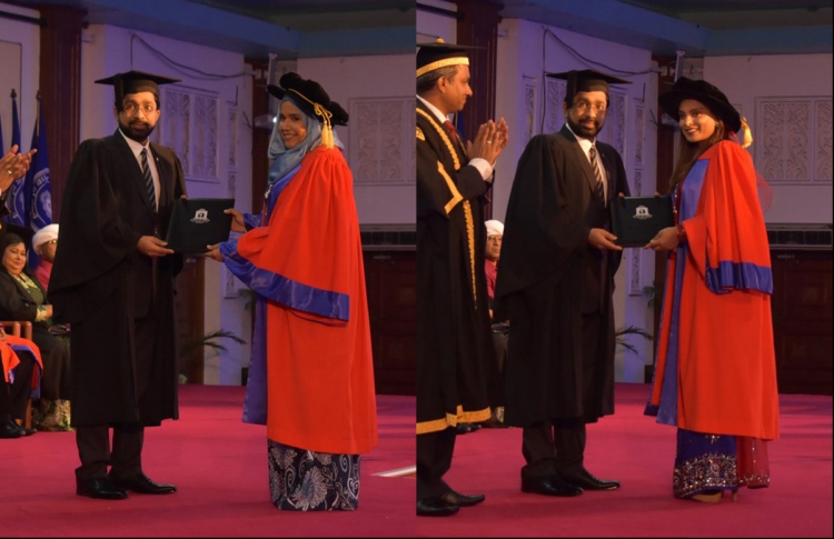 First Phds in Maldives