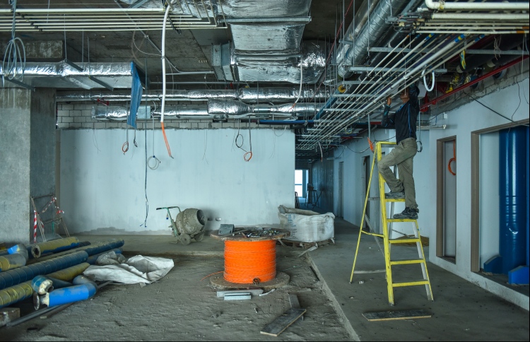 Electrical wiring works