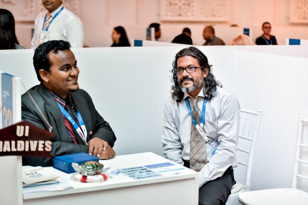 UI Hotels Managing Director Nasih (left)