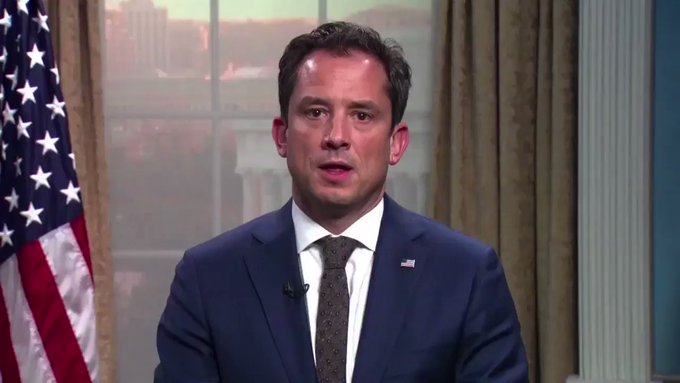 Robert J Palladino - US State Deppartment Deputy Spokesperson.