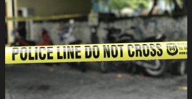 Police line