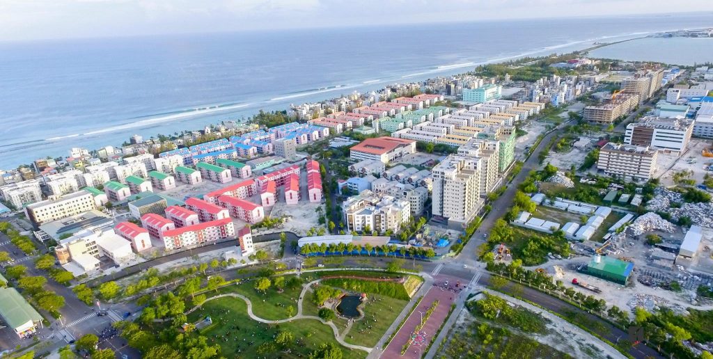 HDC to have Co-Working Spaces in Hulhumale’ Photo: Ariel View of Hulhumale’