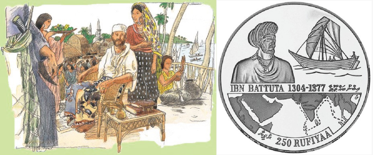 Pictured: Ibn Battuta Illustration