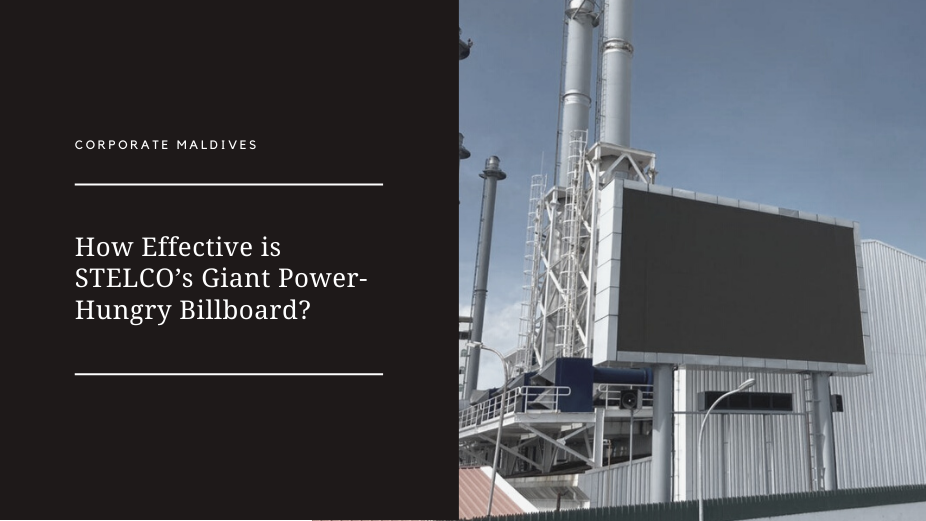 How Effective is STELCO’s Giant Power-Hungry Billboard?