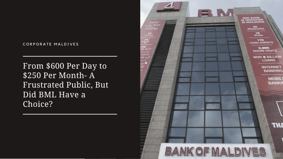 From $600 Per Day to $250 Per Month- A Frustrated Public, But Did BML Have a Choice?