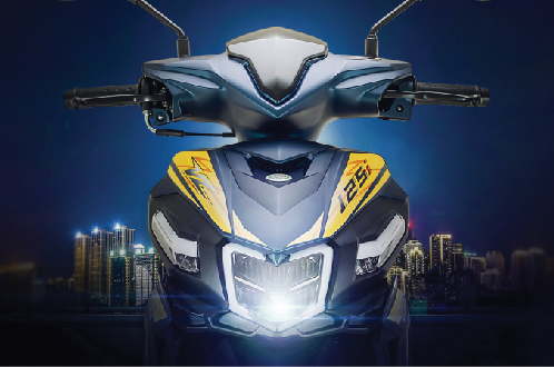 Brought to life by Benelli's world famous design team, the appearance of the VZ125i is eye catching and exciting. Its streamlined styling is dynamic and unrestrained as only as a Benelli can be