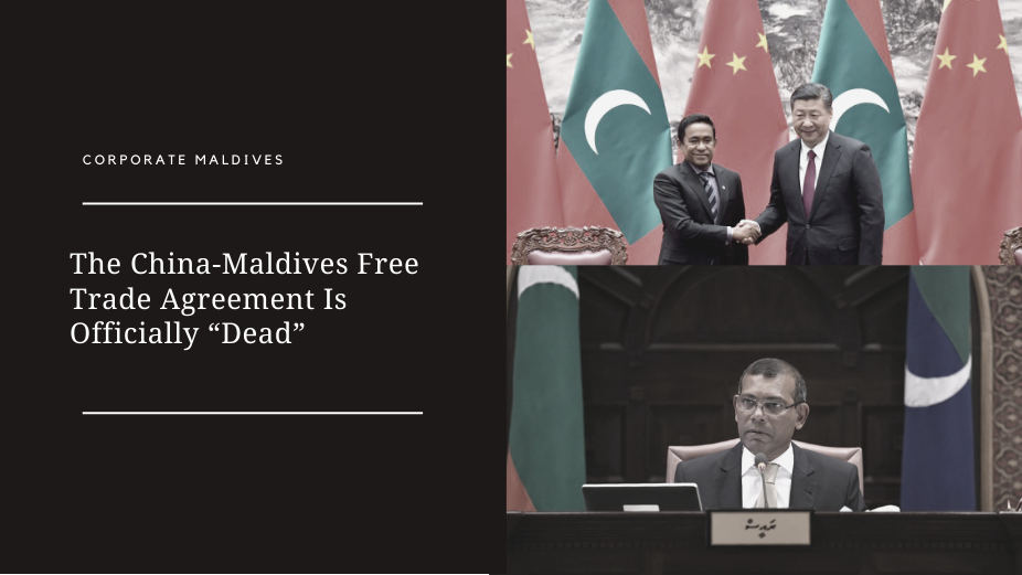 The China-Maldives Free Trade Agreement Is Officially “Dead”