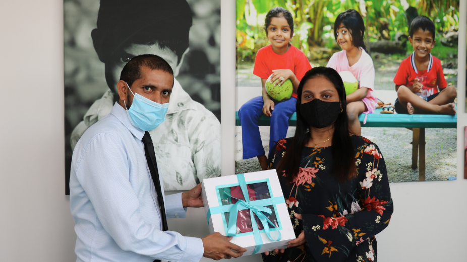 ARC Donates Clear Face Masks to Assist Children with Hearing Impairments