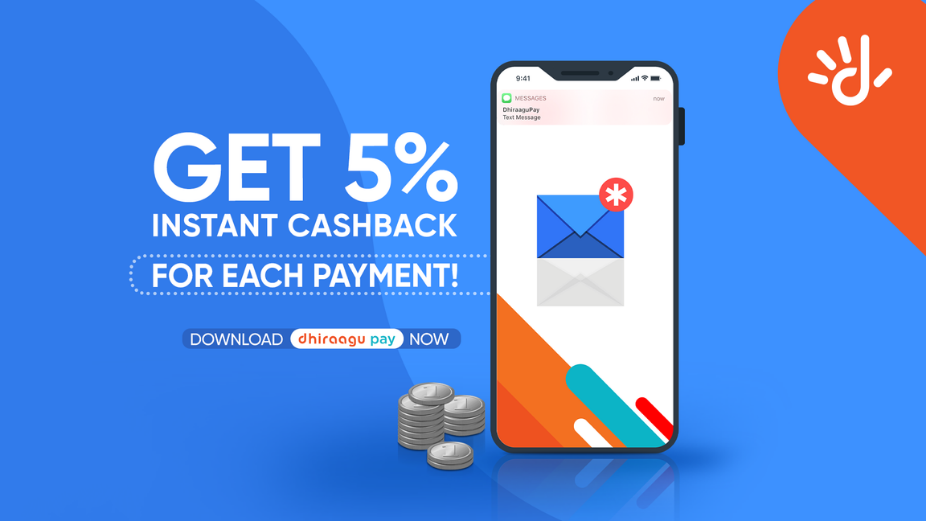 Dhiraagu Offers 5% Cashback for DhiraaguPay Customers