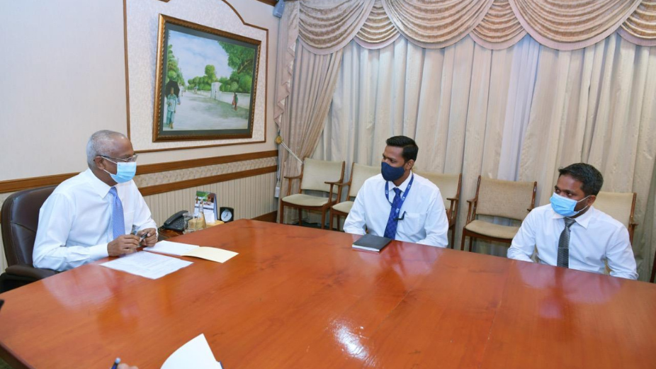 President Meets ICAM Council Members