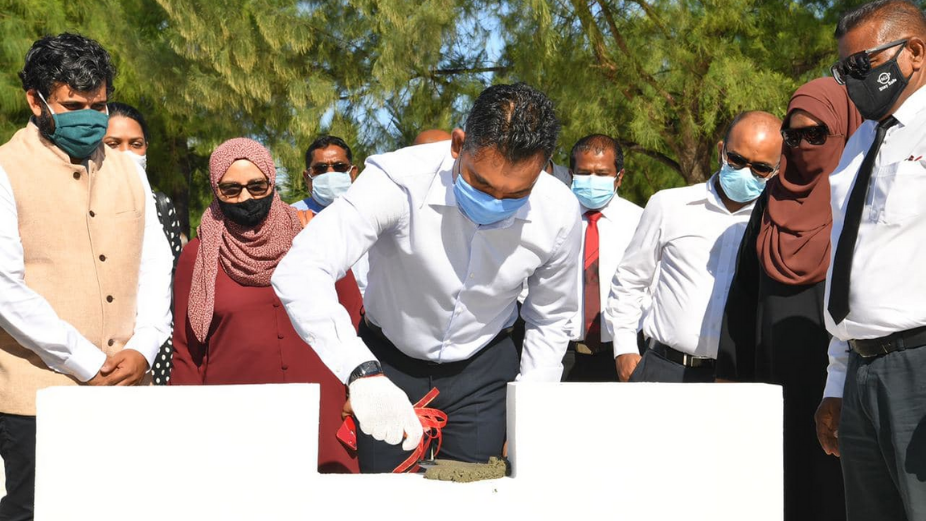 Ground breaking of Drug Detox & Rehab Center in Addu City