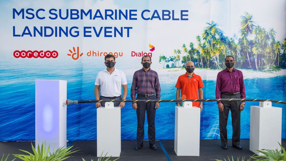 Maldives-Sri Lanka Cable Lands in Hulhumale’, Aimed at Strengthening Digital Eco-System of Maldives