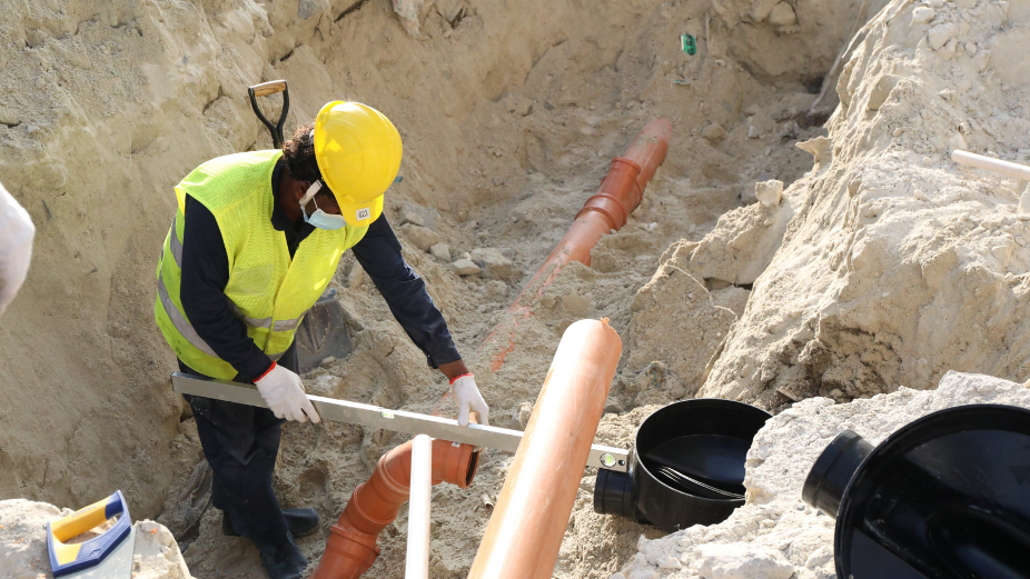 MWSC Completes Sewer Network for Hiyaa Flats