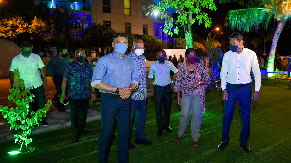 New Bus Stop and Park Developed by STO, Inaugurated by Vice President