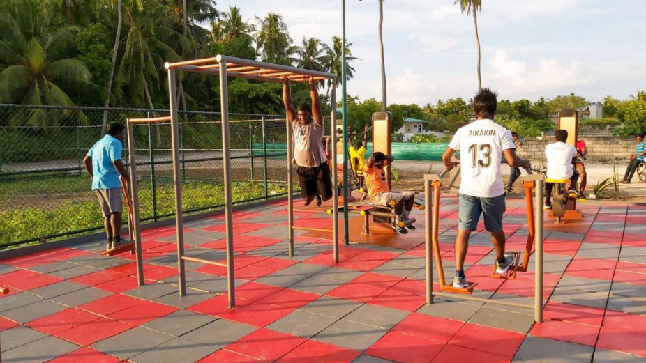 BML Community Fund Supports Establishment of Outdoor Gym in H.Dh. Kurinbee