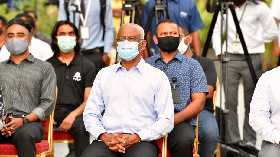 President Inaugurates 2 Sports Facilities in Hulhumale’, Urges Young Athletes to Strive for Excellence
