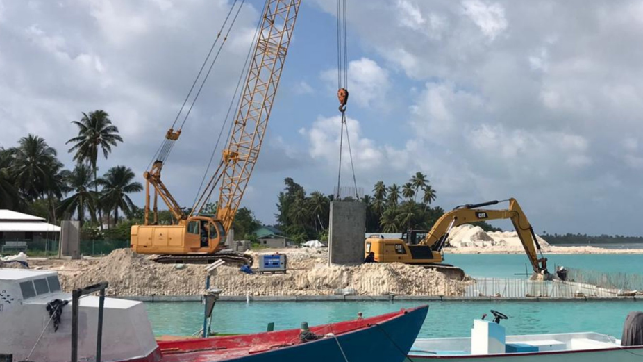 Isdhoo Harbour is 50% Complete: MTCC