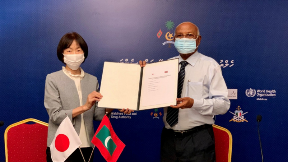 Japan Donates USD 5.6 Million Worth of Medical Equipment to Maldives